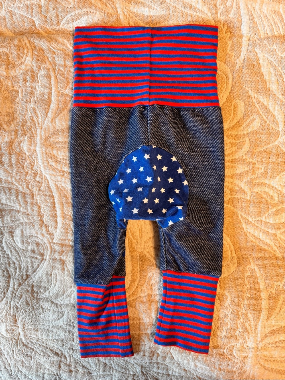 Little Rooster Handmade Baby Pants | Boutique | Knee Stars | Grow With Me